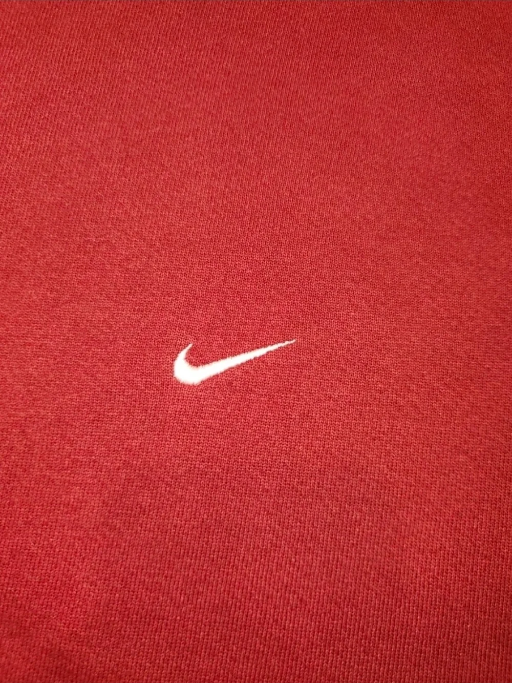 Nike Men's Deep Red Crewneck Sweatshirt